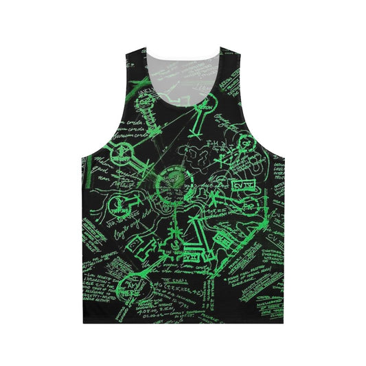 Dharma Stations Unisex Tank Top with Lost TV Show Design