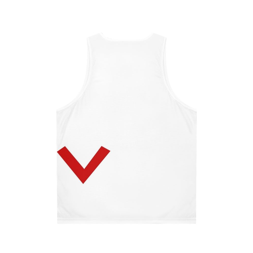 Unisex Viva La Vida Coldplay Tank Top - Back