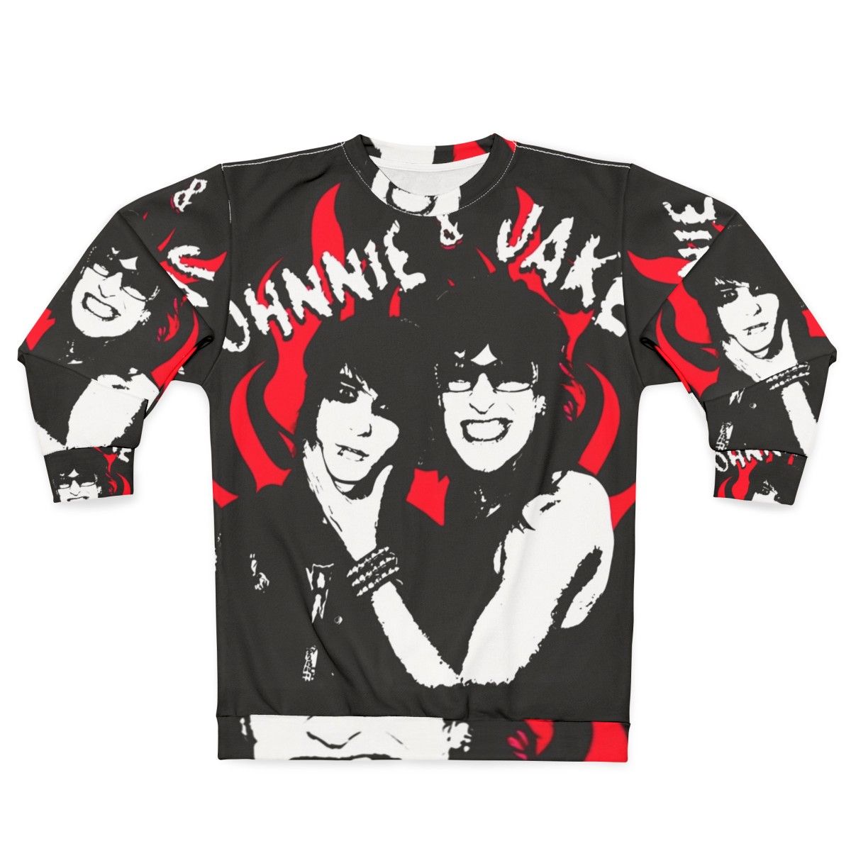 Jake and Johnnie Flames Sweatshirt