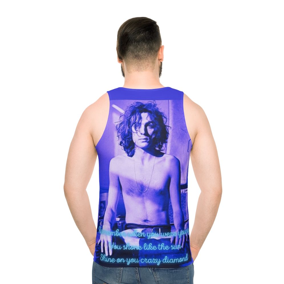 Syd Barrett Shine On You Crazy Diamond Unisex Tank Top - men back