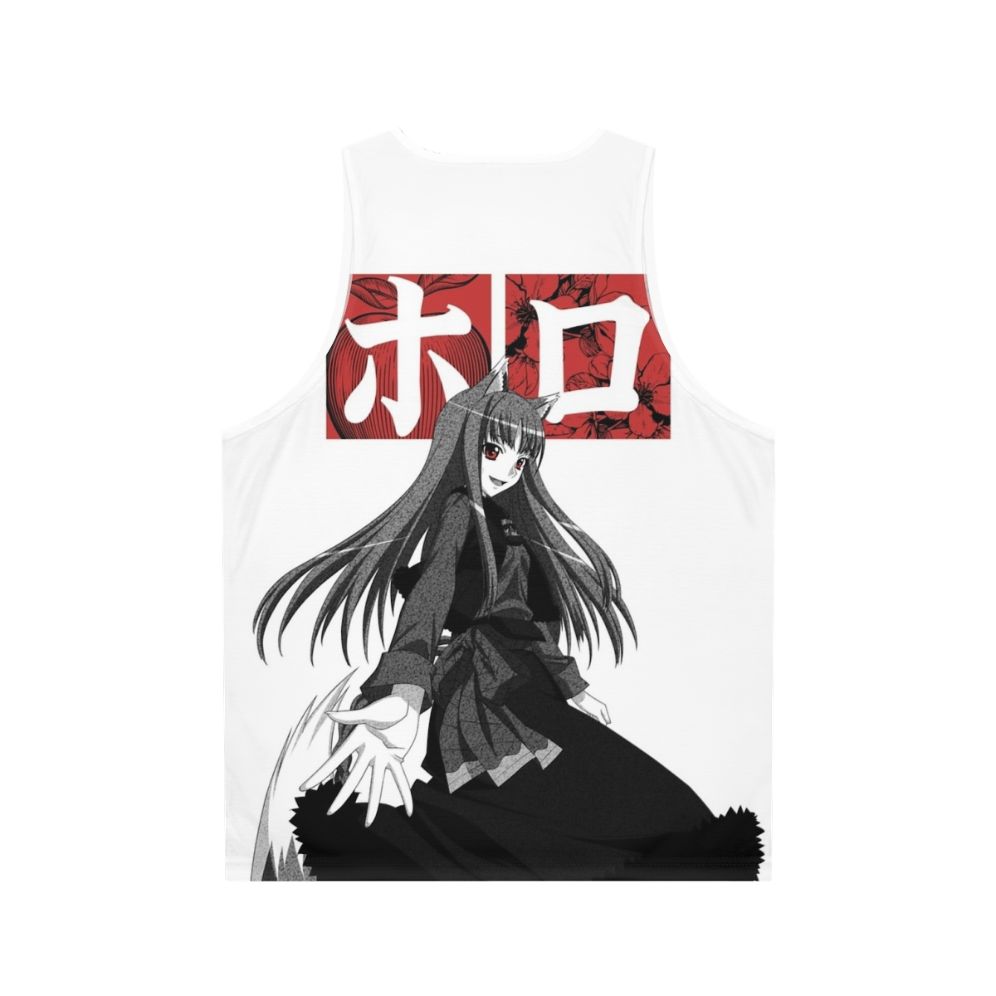 Spice and Wolf Inspired Unisex Tank Top - Back