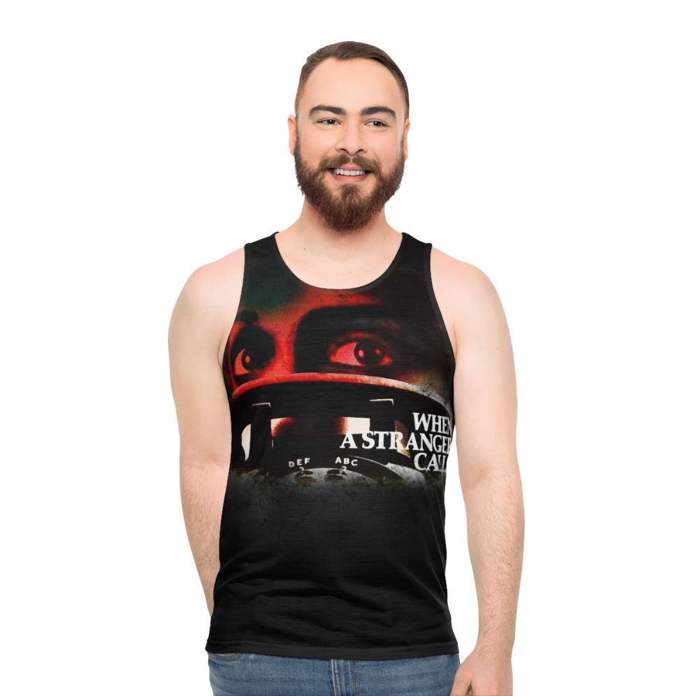 When a Stranger Calls horror movie unisex tank top - men