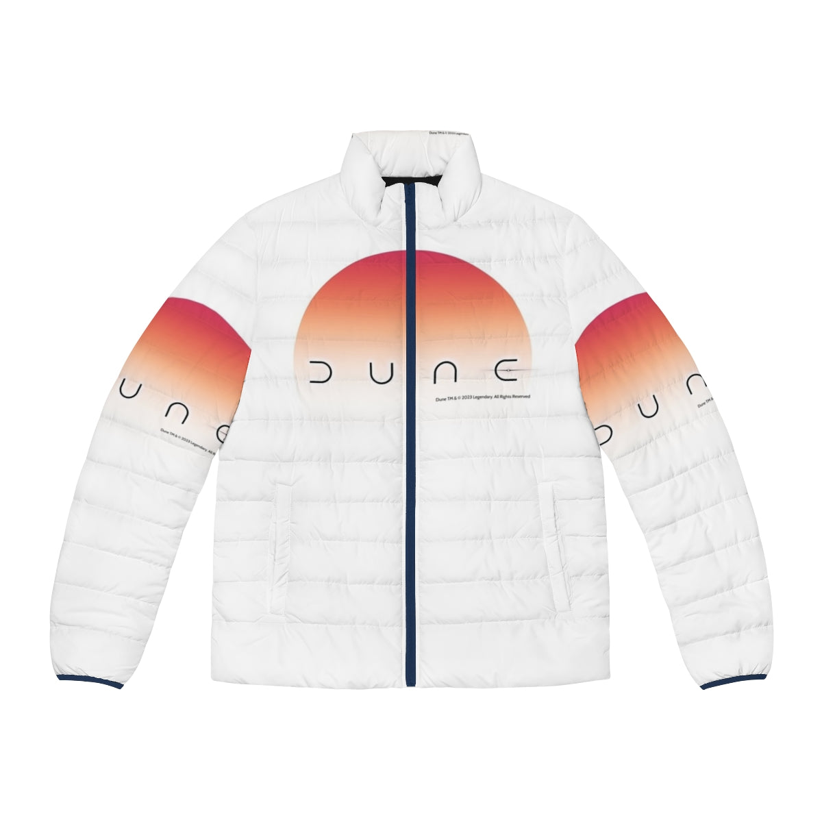 Dune Sun Puffer Jacket 2 - Iconic Sci-Fi Inspired Design for Dune Fans