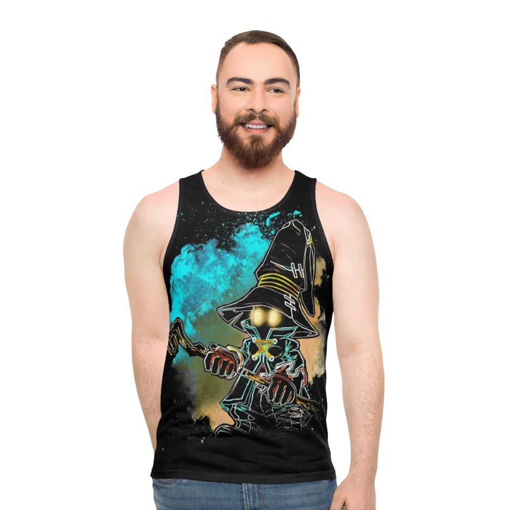 Final Fantasy Black Mage Unisex Tank Top - men