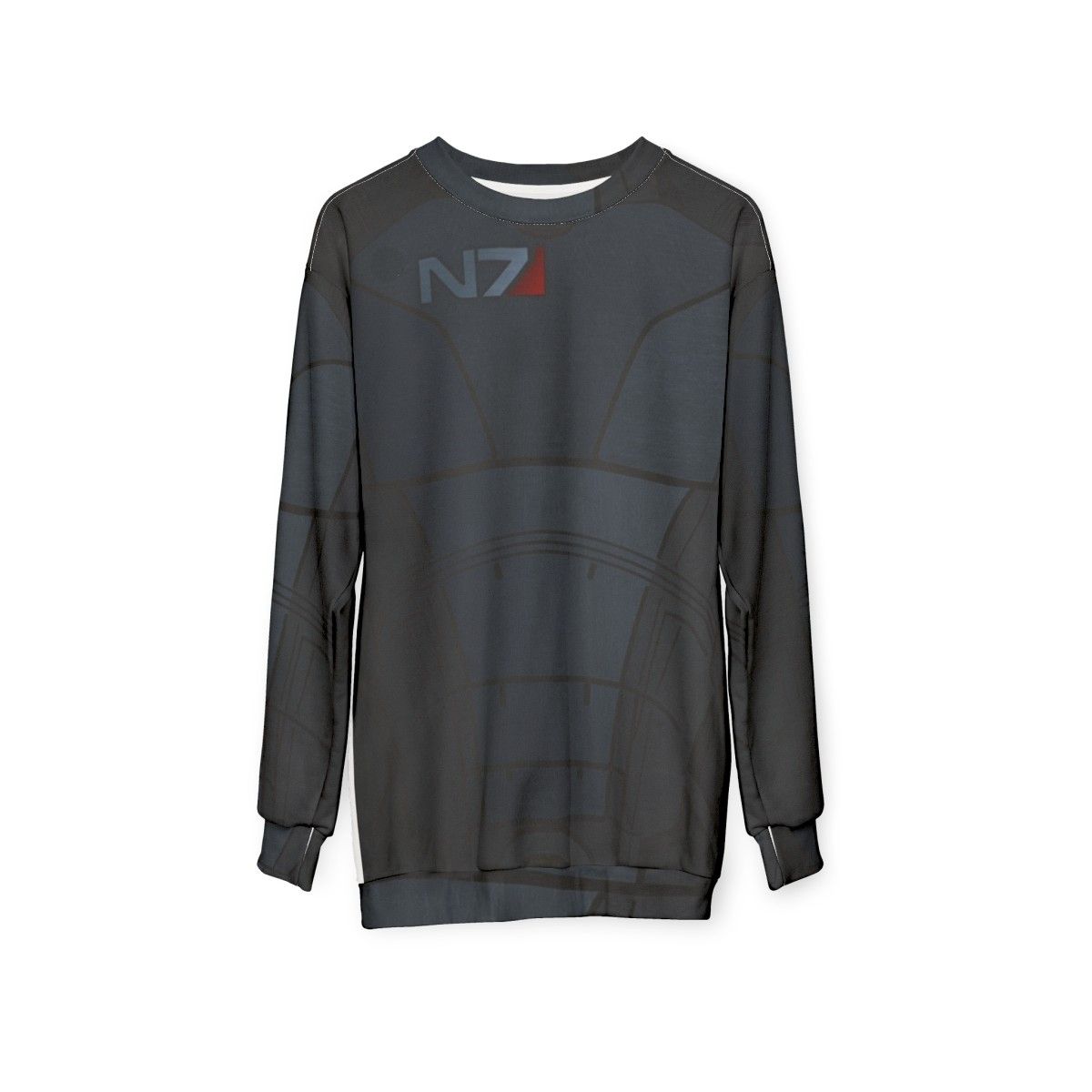 Mass Effect N7 Commander Shepard Armor Sweatshirt - hanging