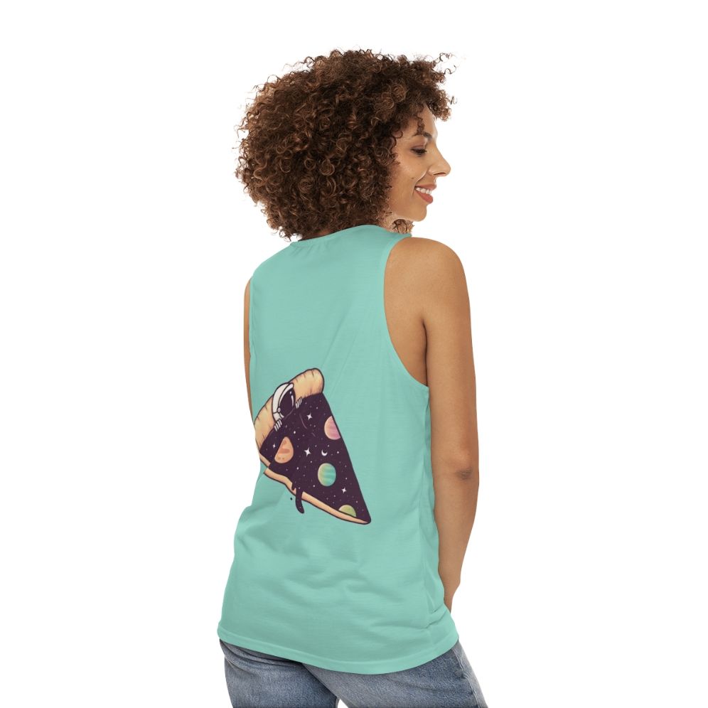 Galactic Deliciousness Unisex Space Tank Top - women back