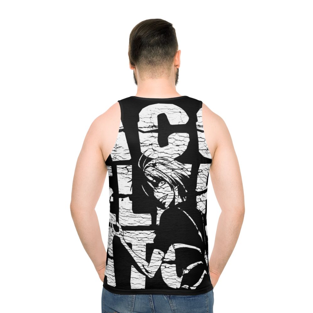 Accelerator Vintage Unisex Tank Top - men back