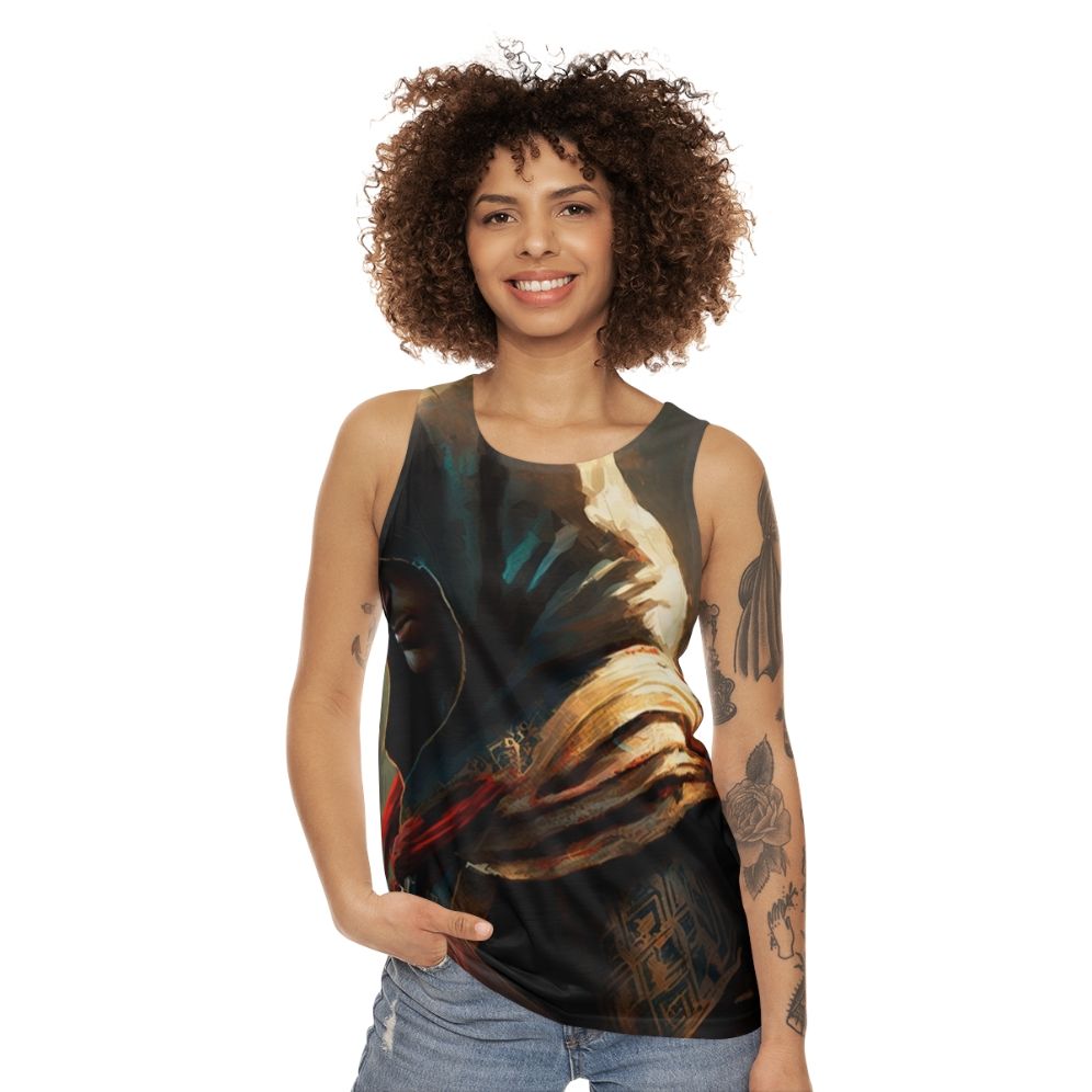 Assassin's Creed Painting Unisex Tank Top - women