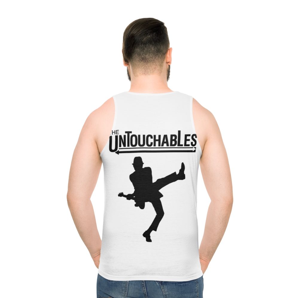 The Untouchables Unisex Ska and Reggae Tank Top - men back