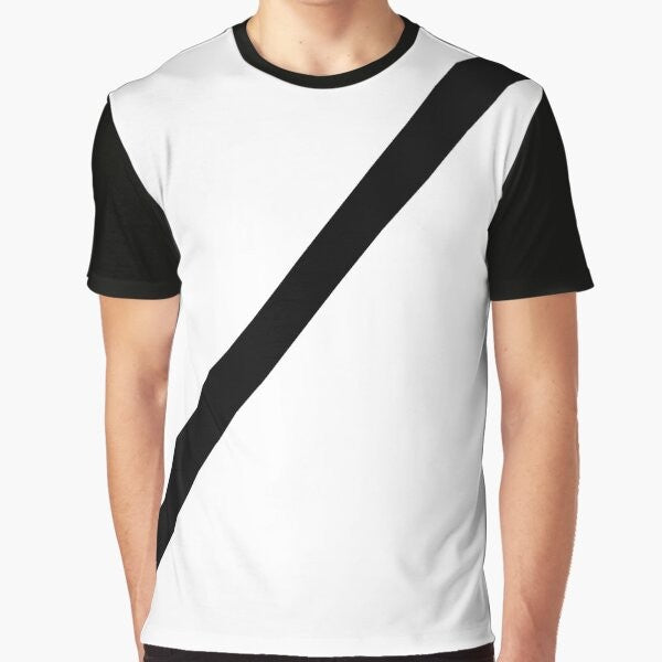 Safety belt car seat belt graphic t-shirt to avoid the fine