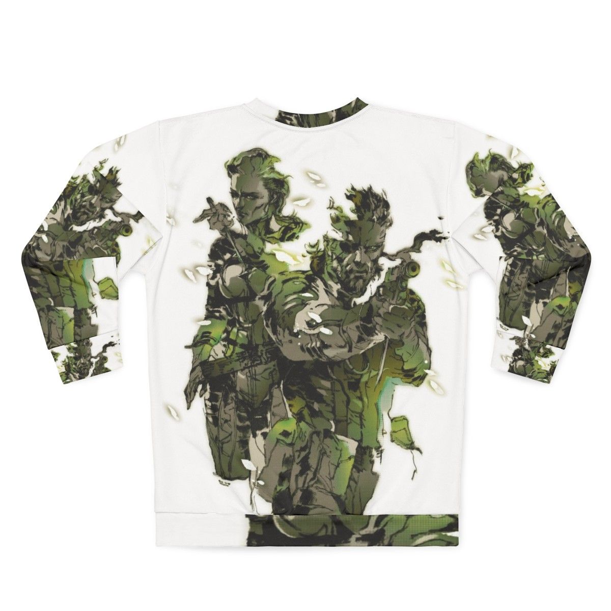 Metal Gear Solid 3 Snake and The Boss Sweatshirt - Back