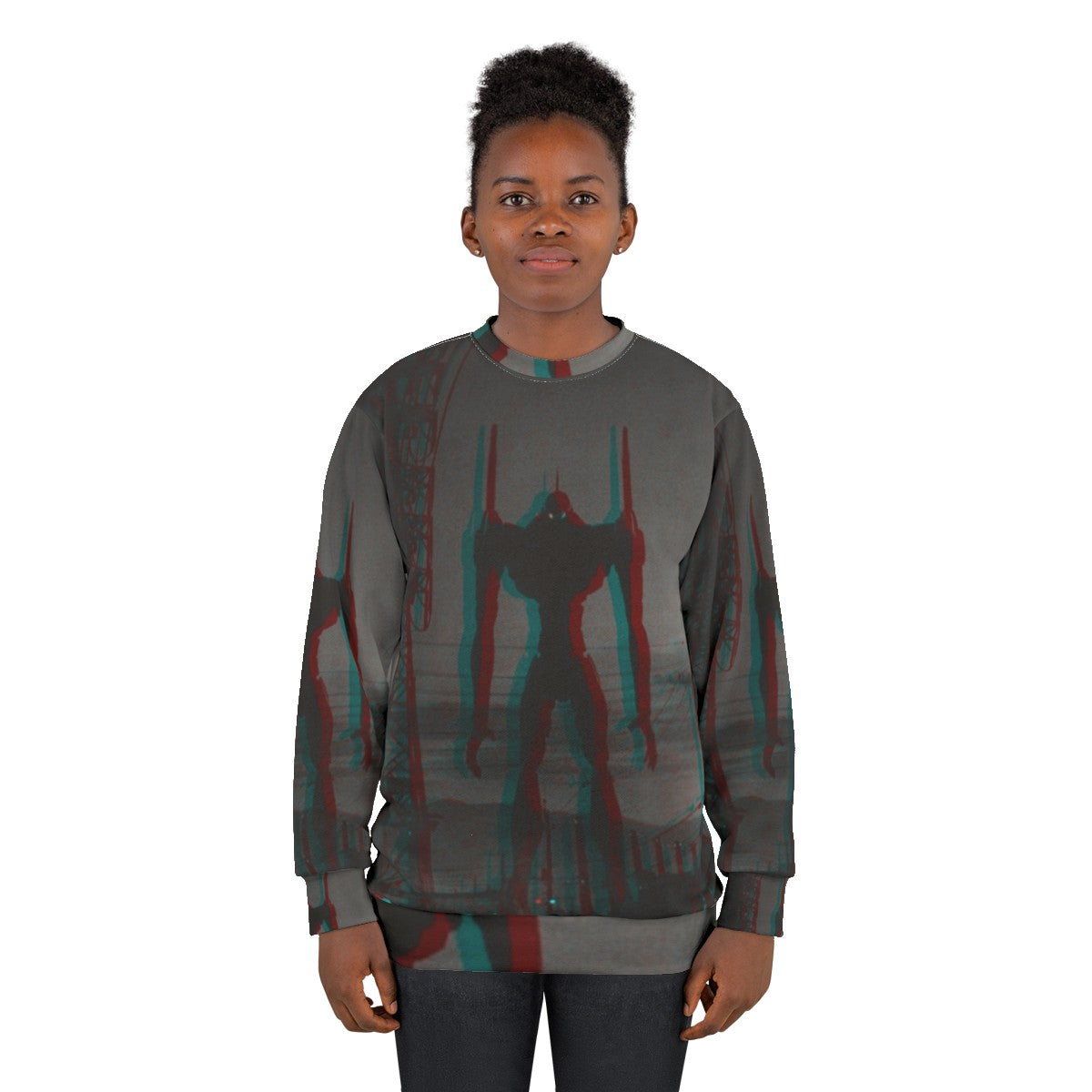 Neon Genesis Evangelion Unit One Guardian Sweatshirt - women