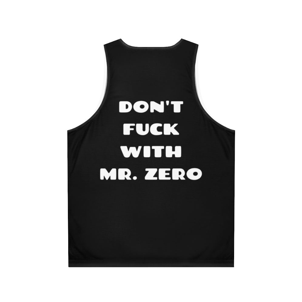 Unisex tank top featuring 1980s movie quotes - Back