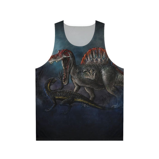 Dinosaur Battle Unisex Tank Top