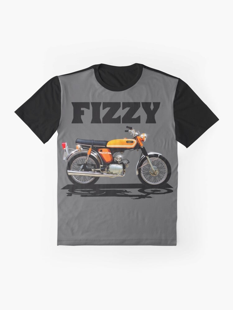 FS1E Fizzy Motorcycle Graphic T-Shirt - Flat lay