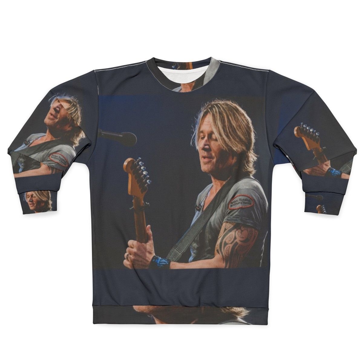 Keith Urban Concert Photograph Sweatshirt