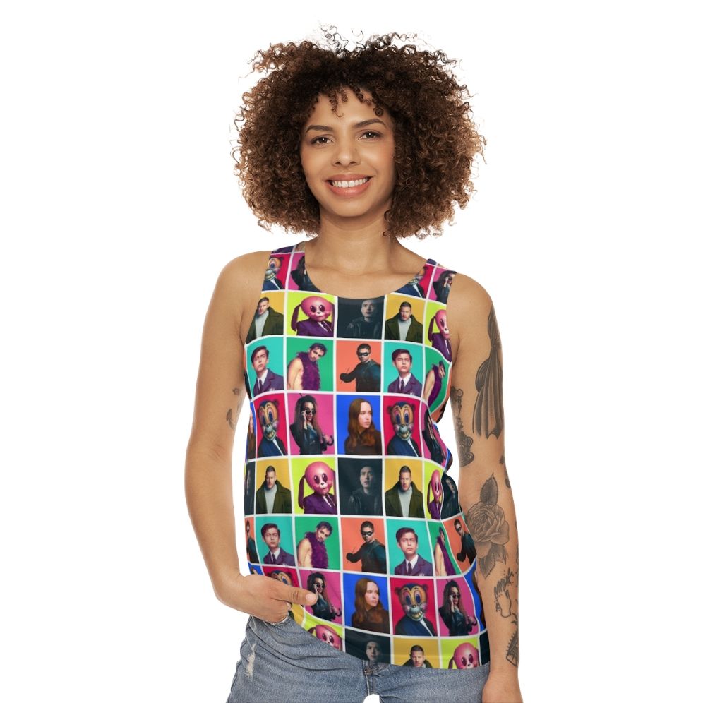 The Umbrella Academy Character Collage Unisex Tank Top - women