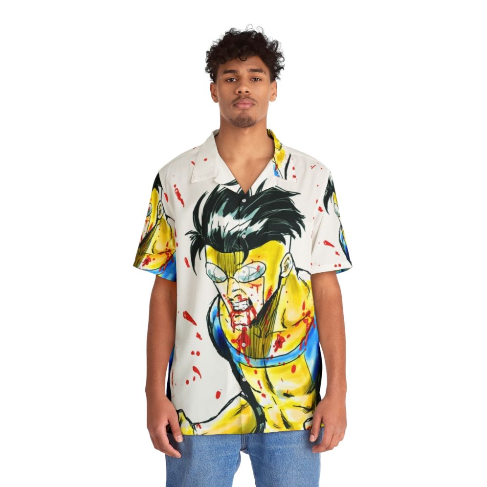 Invincible 02 Hawaiian Shirt - People Front