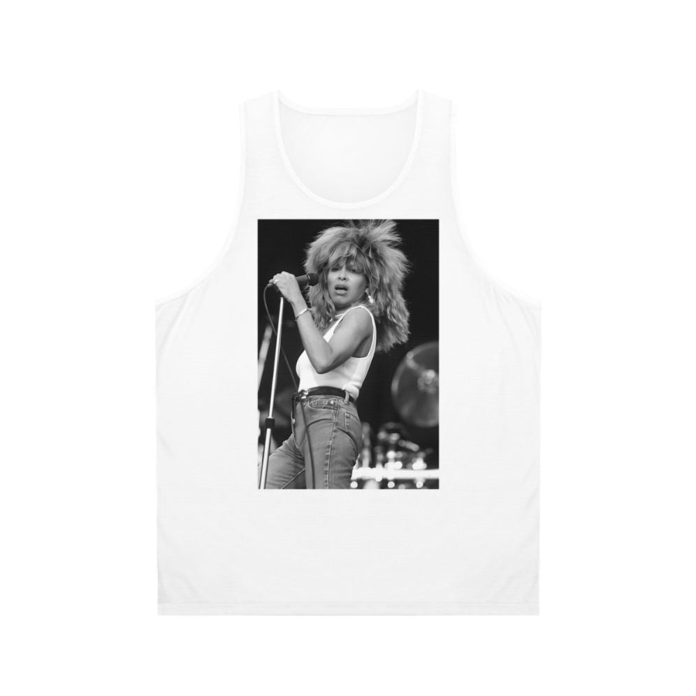 Tina Turner Inspired Unisex Music Fan Tank Top