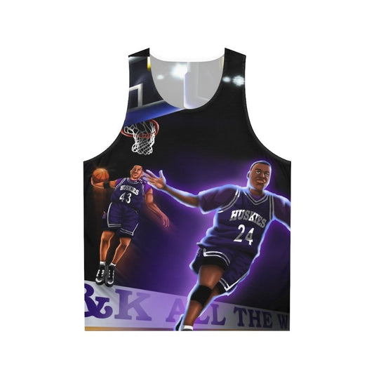 Unisex '90s Basketball Alley Oop Tank Top