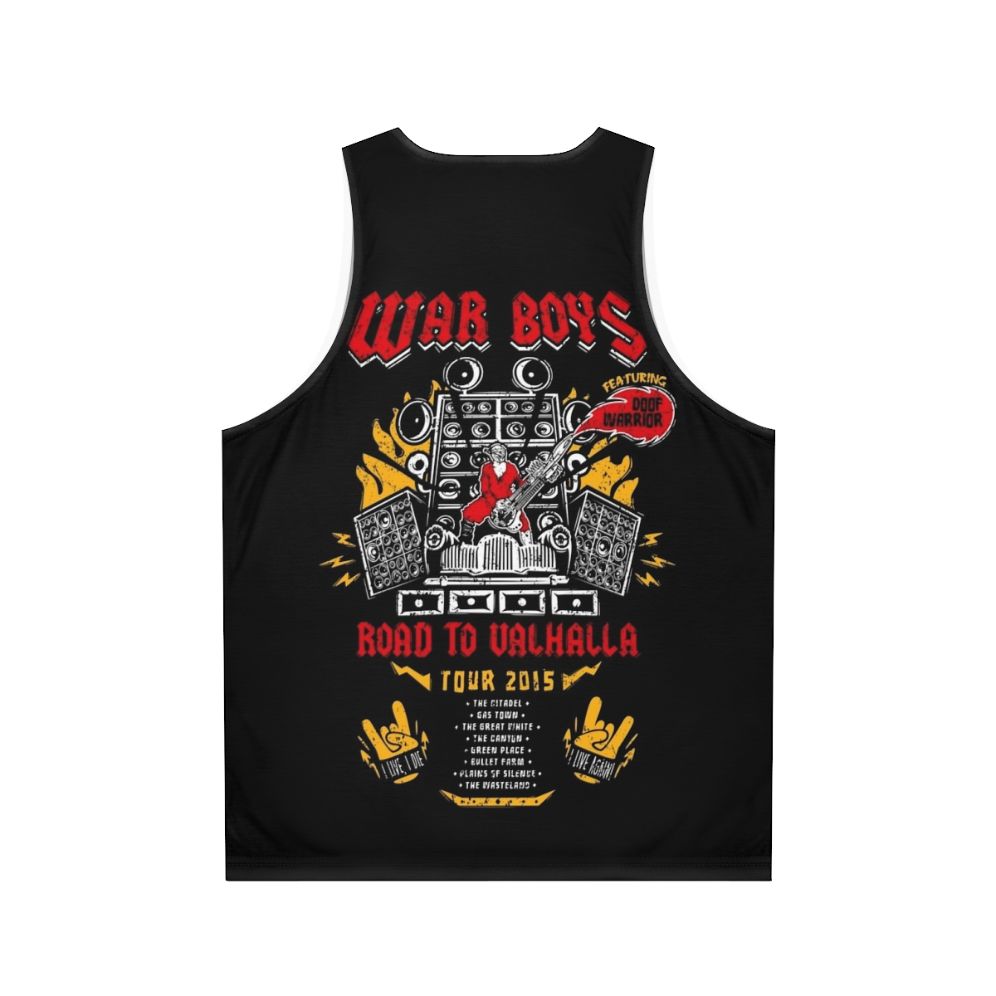 Unisex Road to Valhalla Tour Tank Top - Back