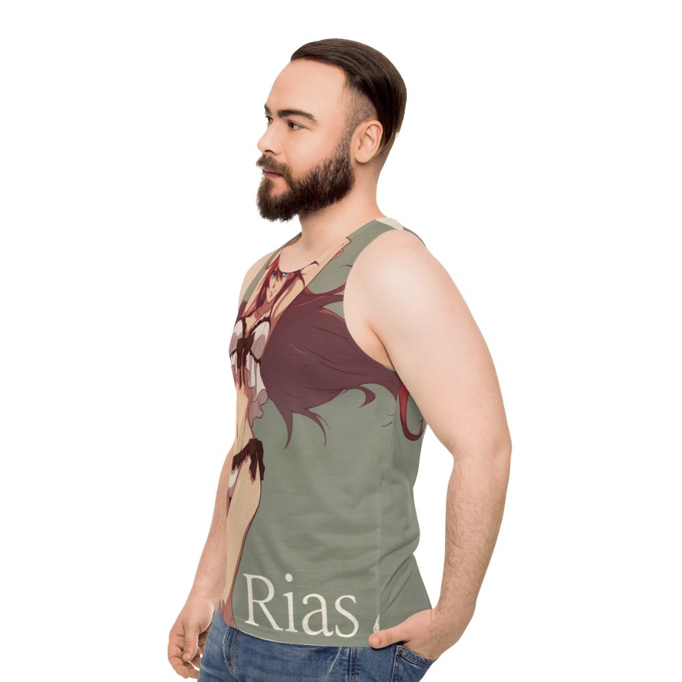 Rias Gremory Pinup Anime Tank Top - men side