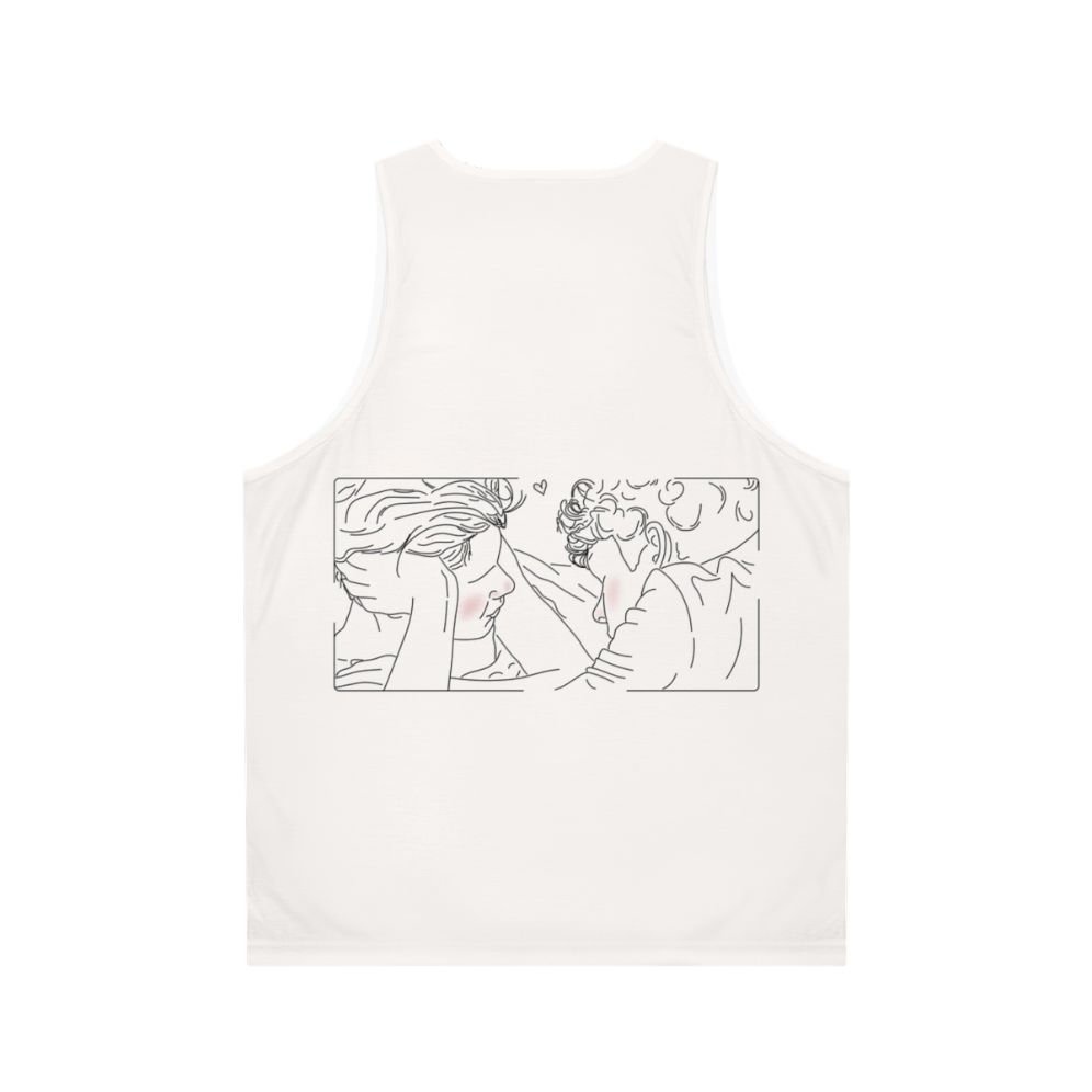 Young Royals S2 Unisex Tank Top featuring Prince Wilhelm and Simon - Back