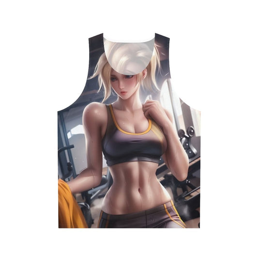 Mercy Unisex Tank Top for Fitness and Gaming