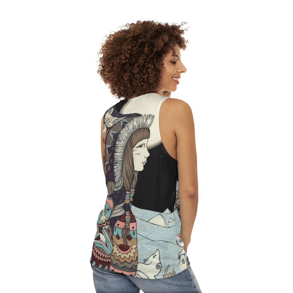 Sedna Goddess Unisex Eco-Friendly Tank Top - women back