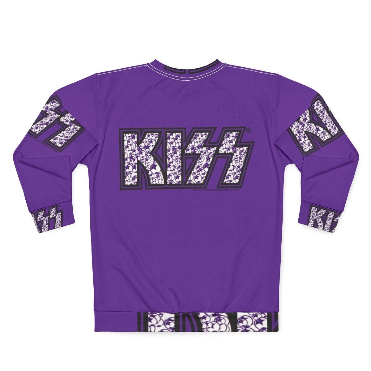 Kiss Starchild Logo Sweatshirt - Back