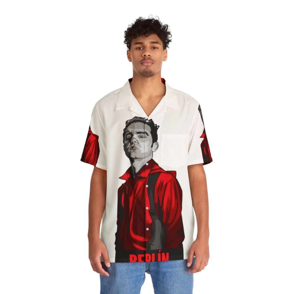 Money Heist Berlin Hawaiian Shirt - People Front