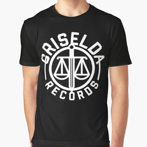 Griselda Graphic T-Shirt featuring the Griselda crew and influential artists in the rap and hip hop genre