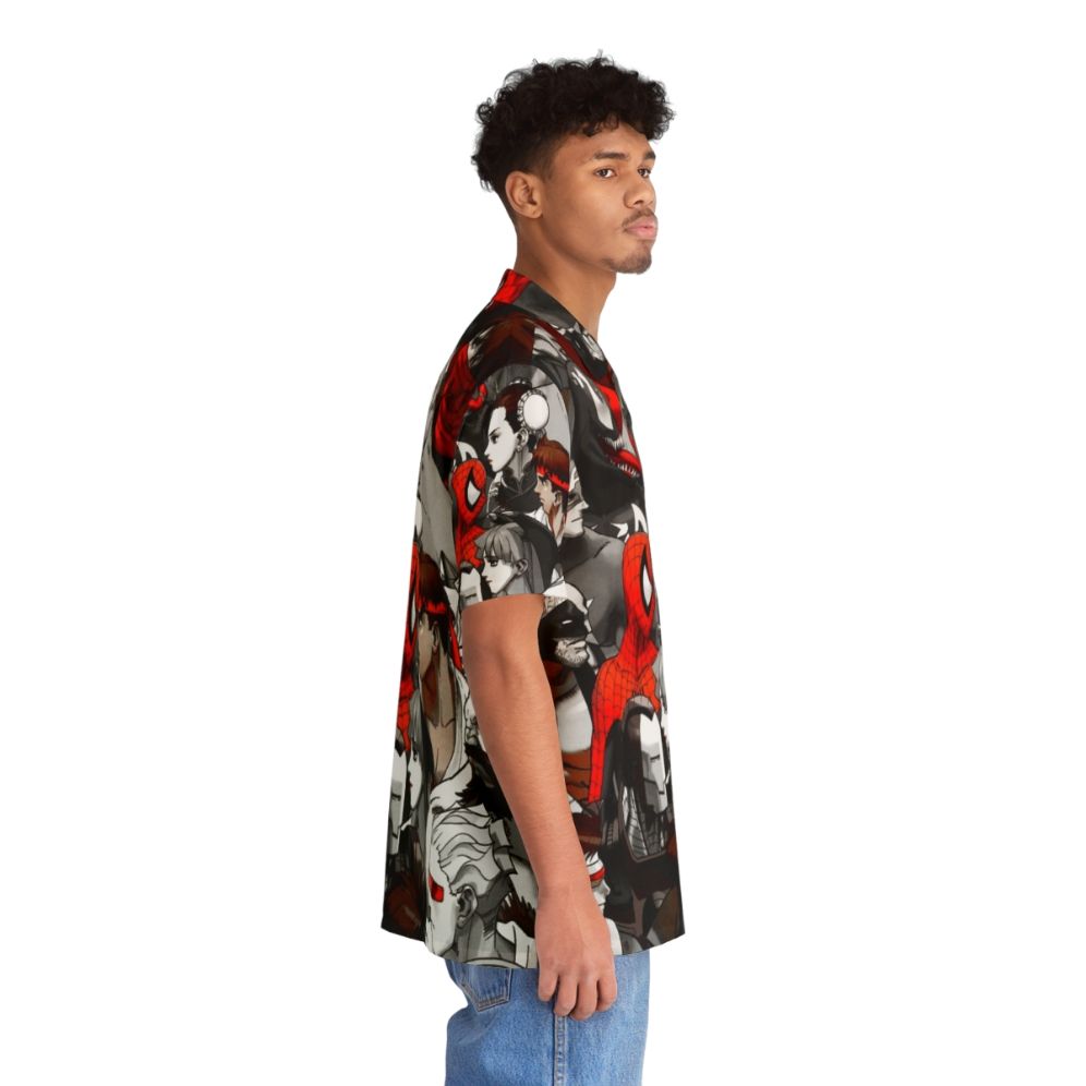 Marvel vs Capcom Red Hawaiian Shirt - People Pight