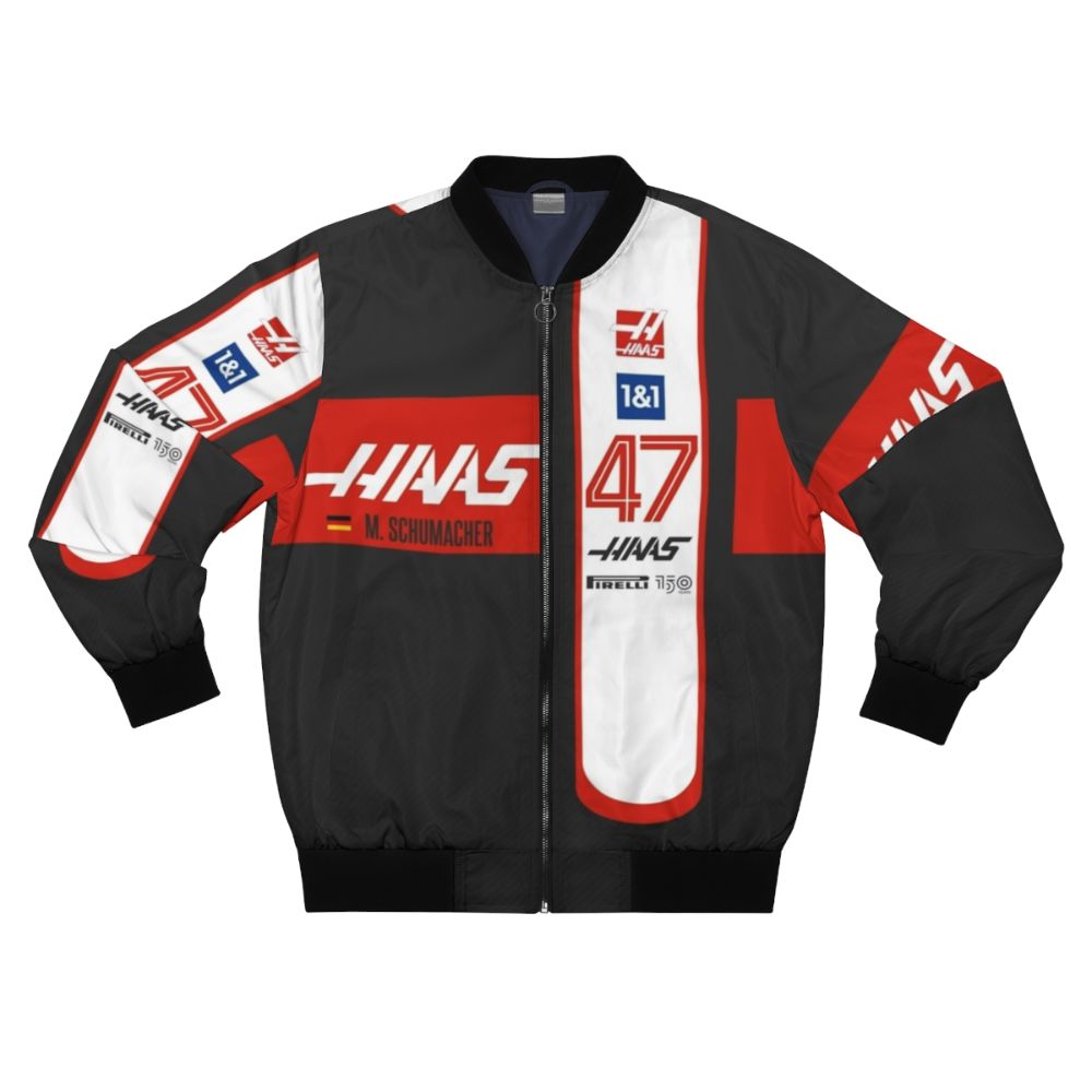 HAAS F1 2022 Mick Schumacher Bomber Jacket - Formula 1 Racing Apparel