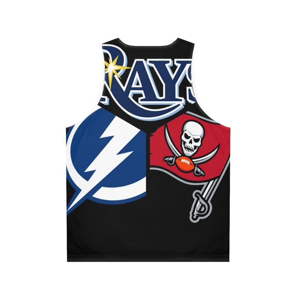 Triquad Essential Tampa Bay Sports Teams Unisex Tank Top - Back