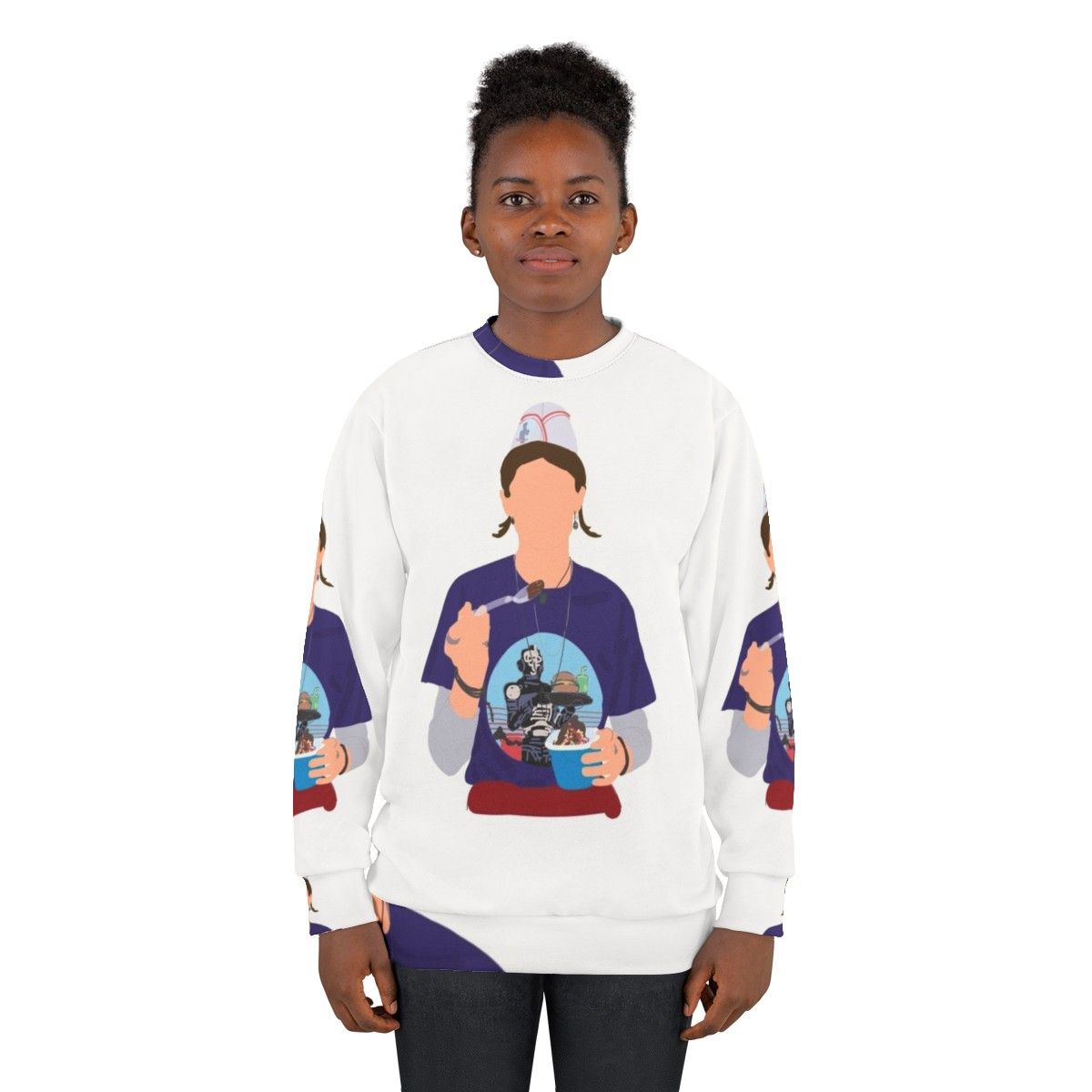 Erin Space Force Sweatshirt - women