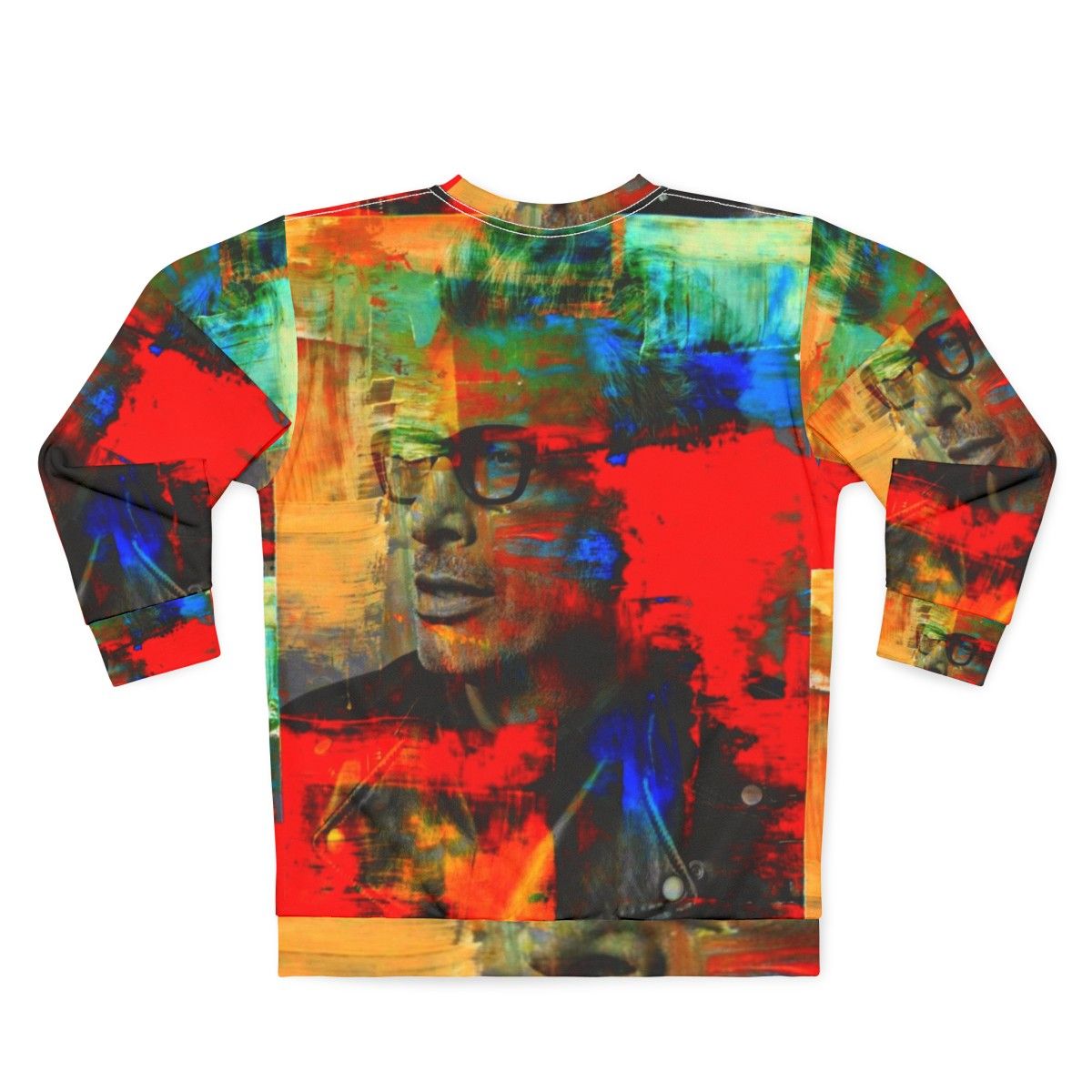 Jeff Goldblum Portrait Sweatshirt - Back