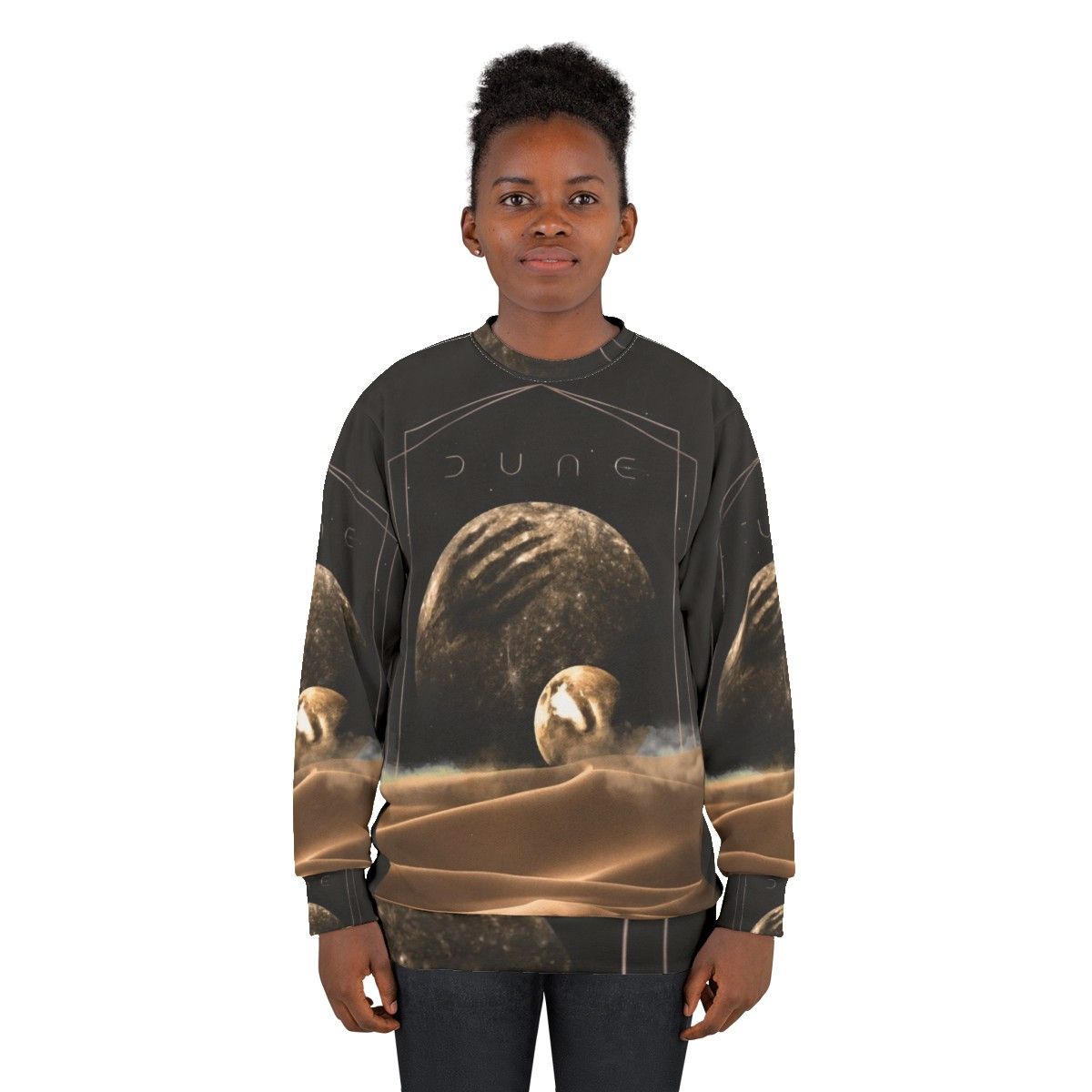 Dune Moons Sci-Fi Sweatshirt - women