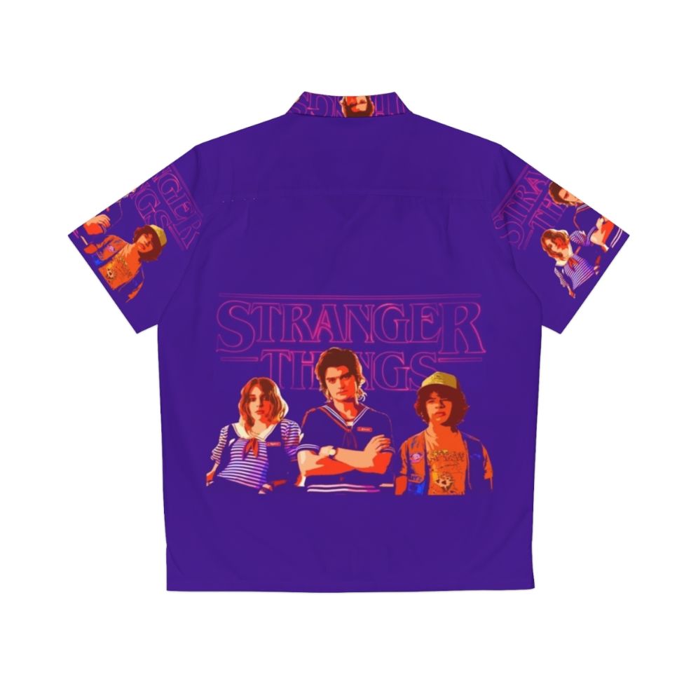 Stranger Things Netflix Steve, Dustin and Robin Hawaiian Shirt - Back