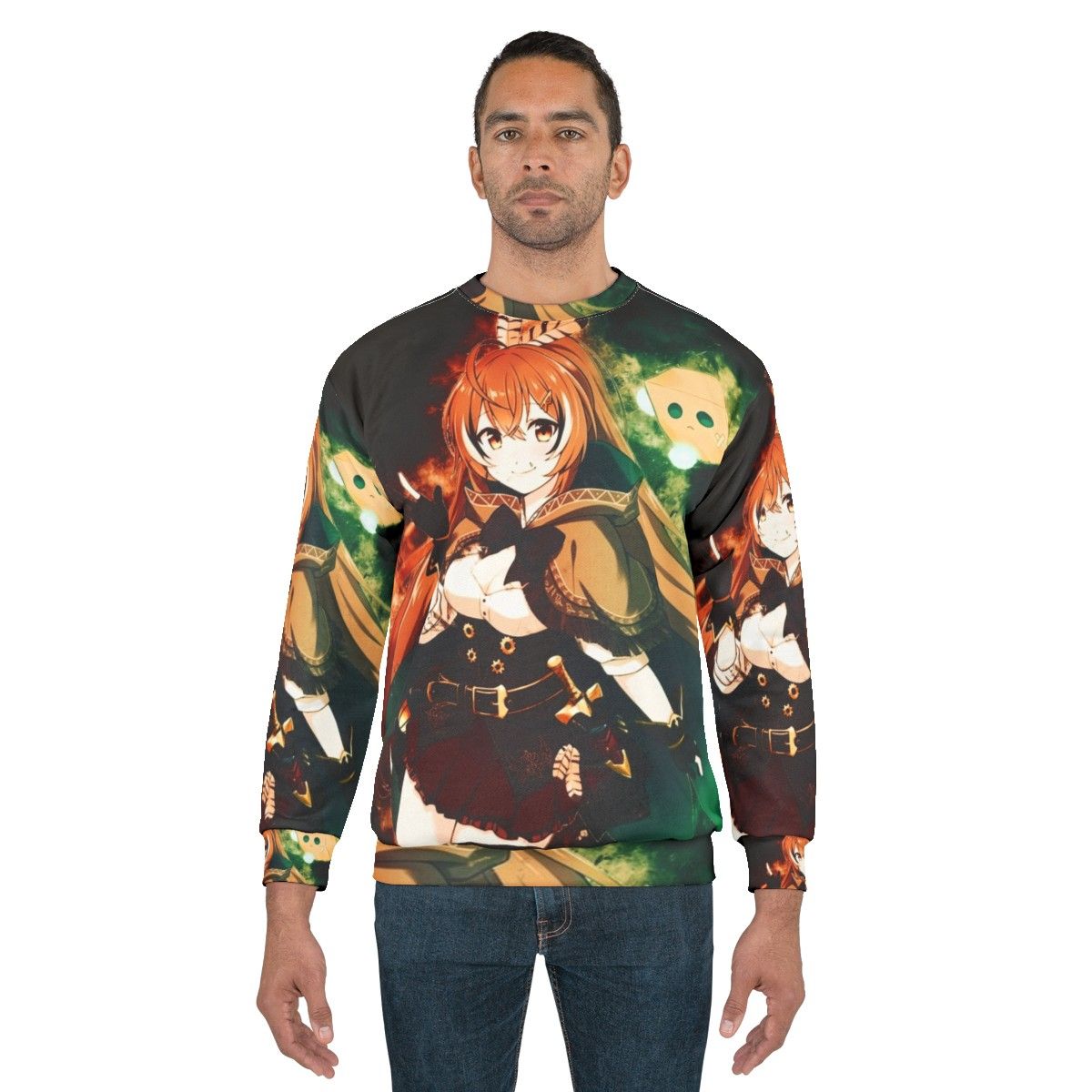 Hololive Nanashi Mumei Chibi Sweatshirt - men