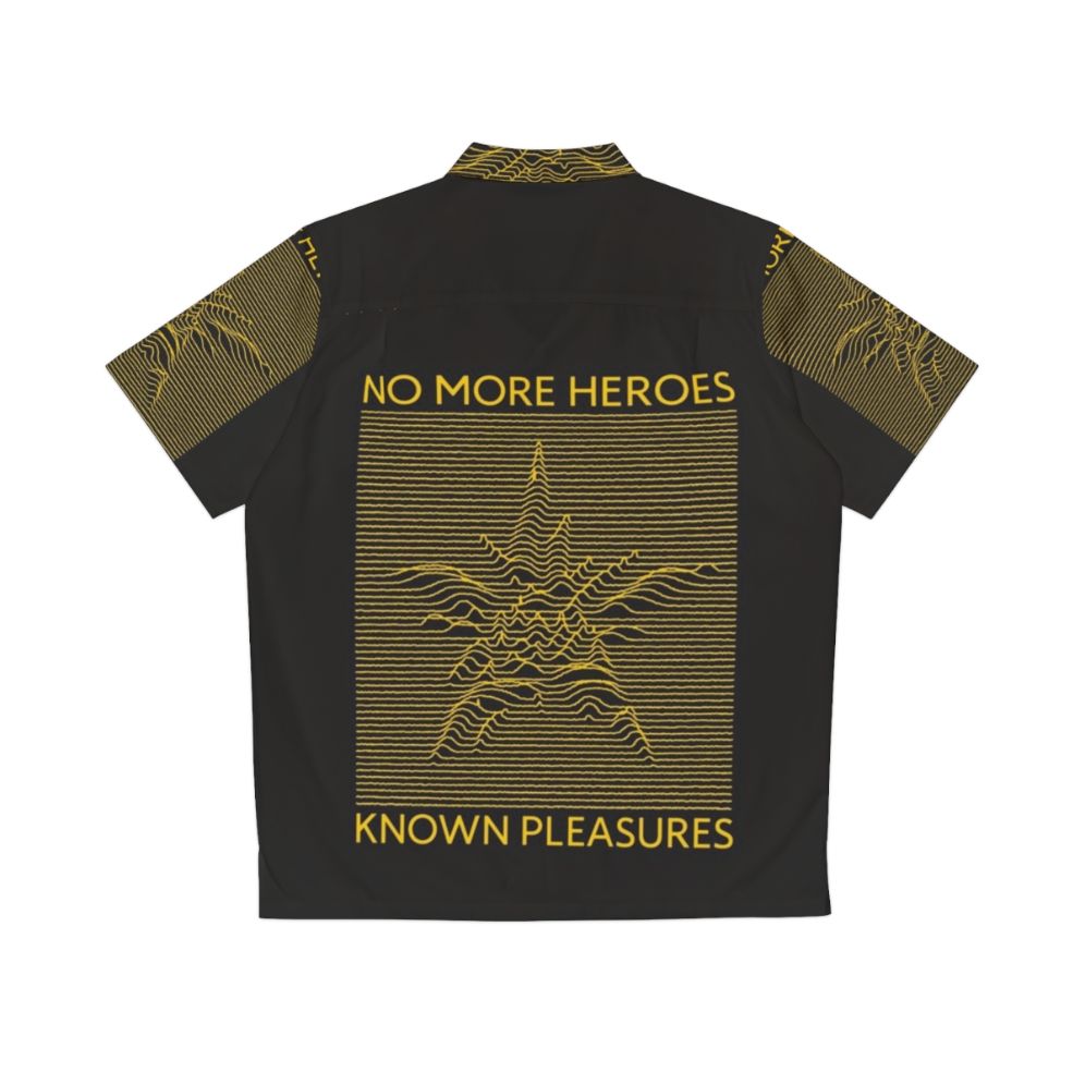 No More Heroes Hawaiian Shirt featuring the game's artwork - Back