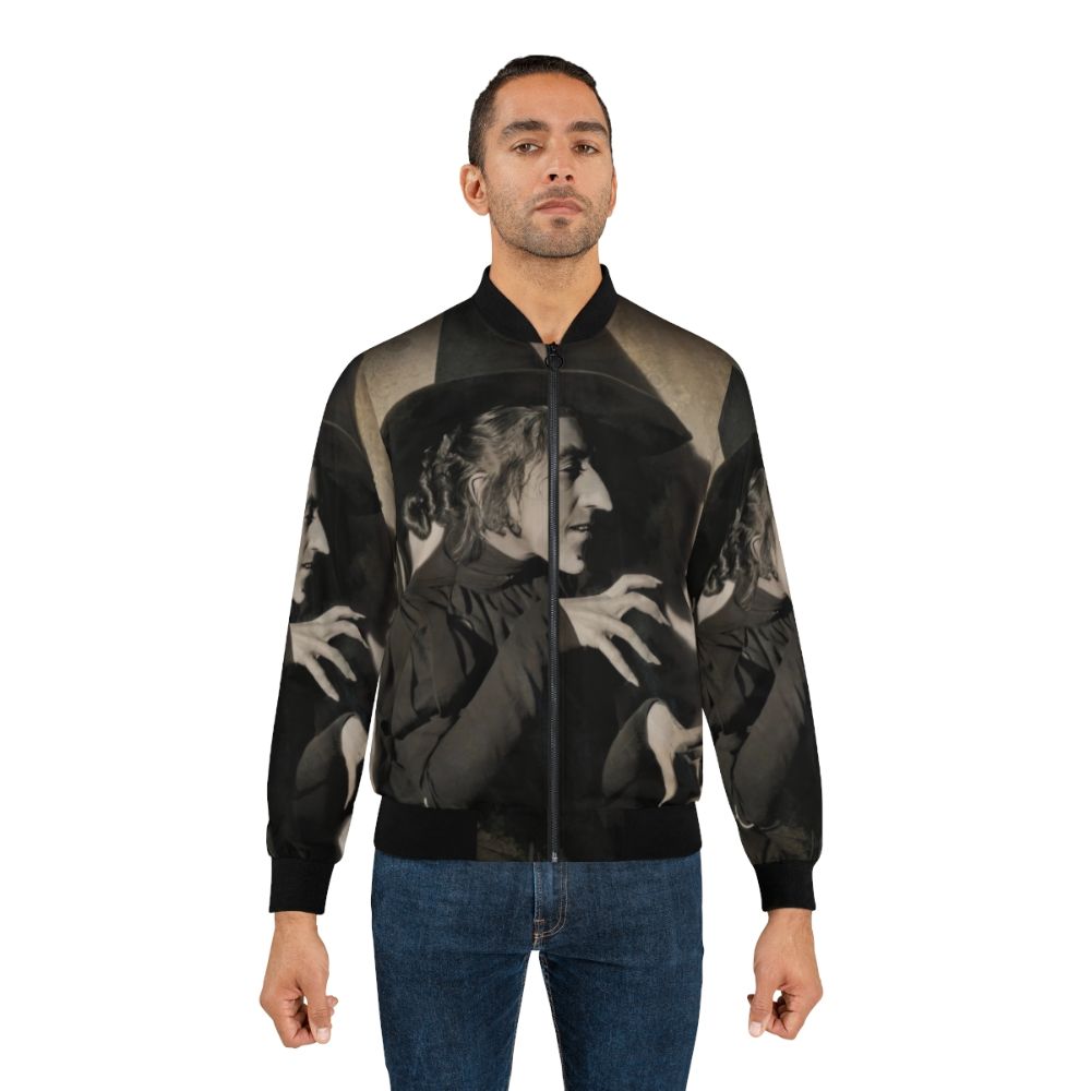 Wicked Witch of the West Wizard of Oz Bomber Jacket featuring Margaret Hamilton - Lifestyle