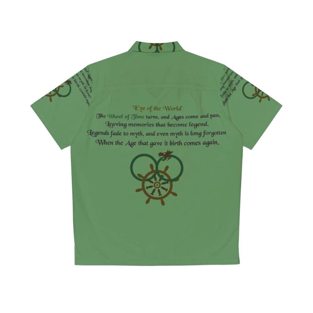 Wheel of Time Fantasy Hawaiian Shirt - Back