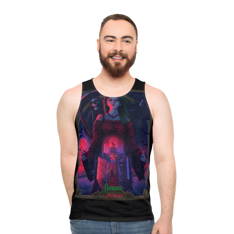 Castlevania Bloodlines Classic Unisex Tank Top - men