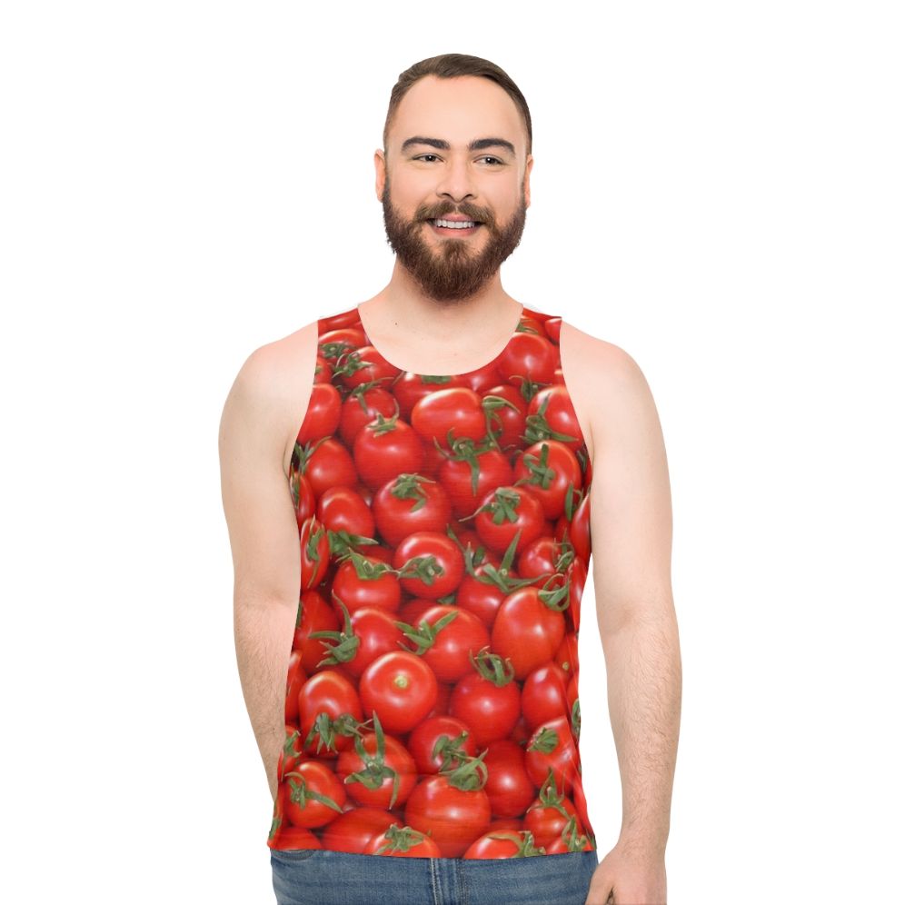 Tomatoes Unisex Tank Top - men