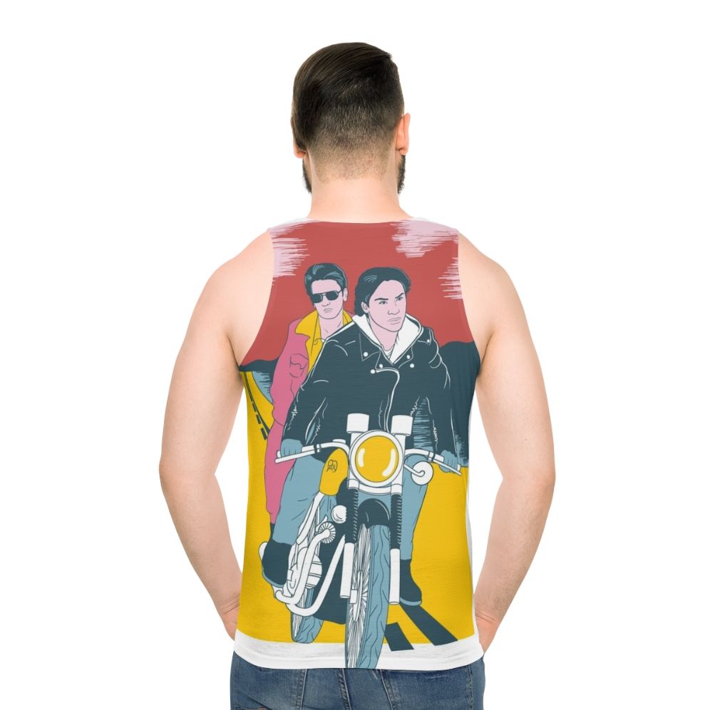 My Own Private Idaho Unisex Film Fan Tank Top - men back