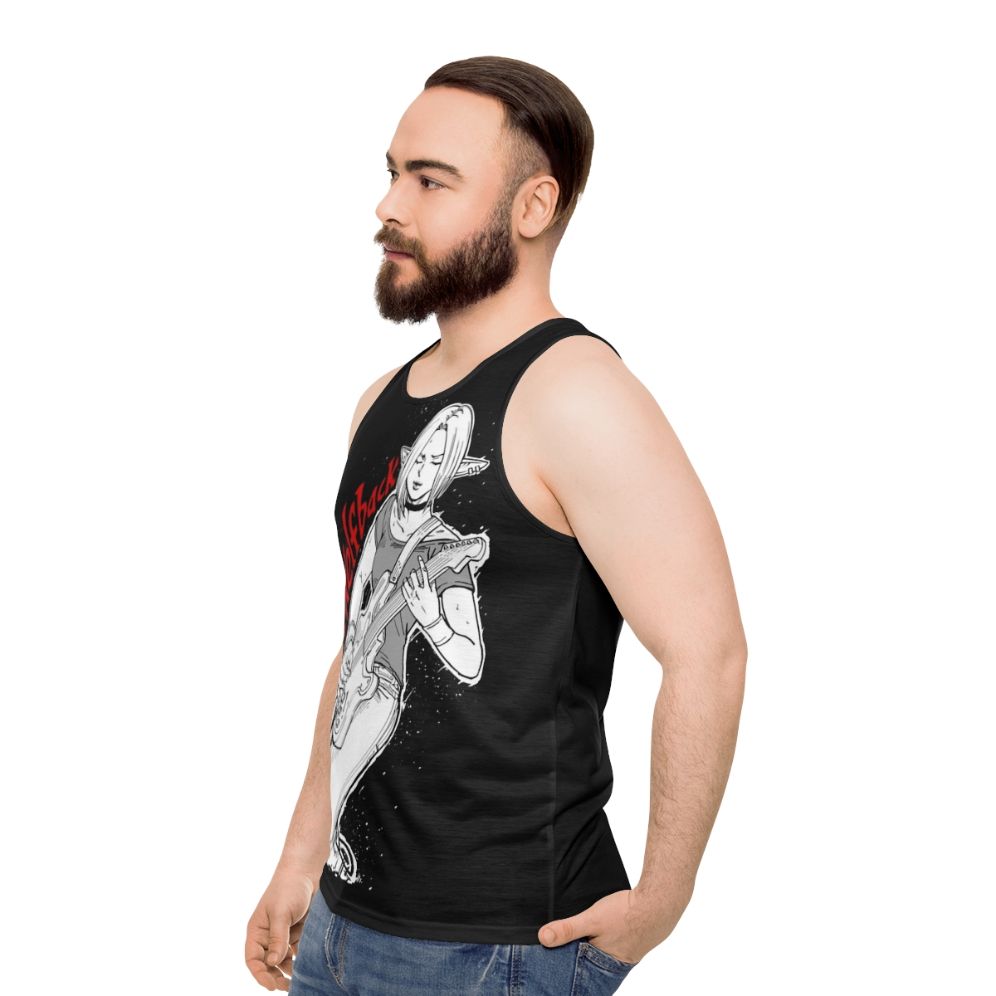 Elf rock band unisex fantasy music tank top - men side