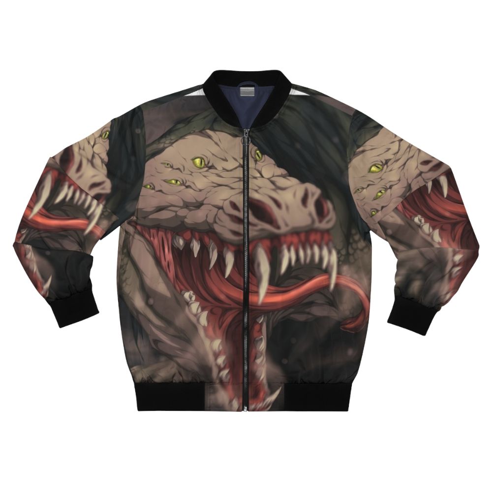 SCP-682 Hardtodestroy Reptile Bomber Jacket