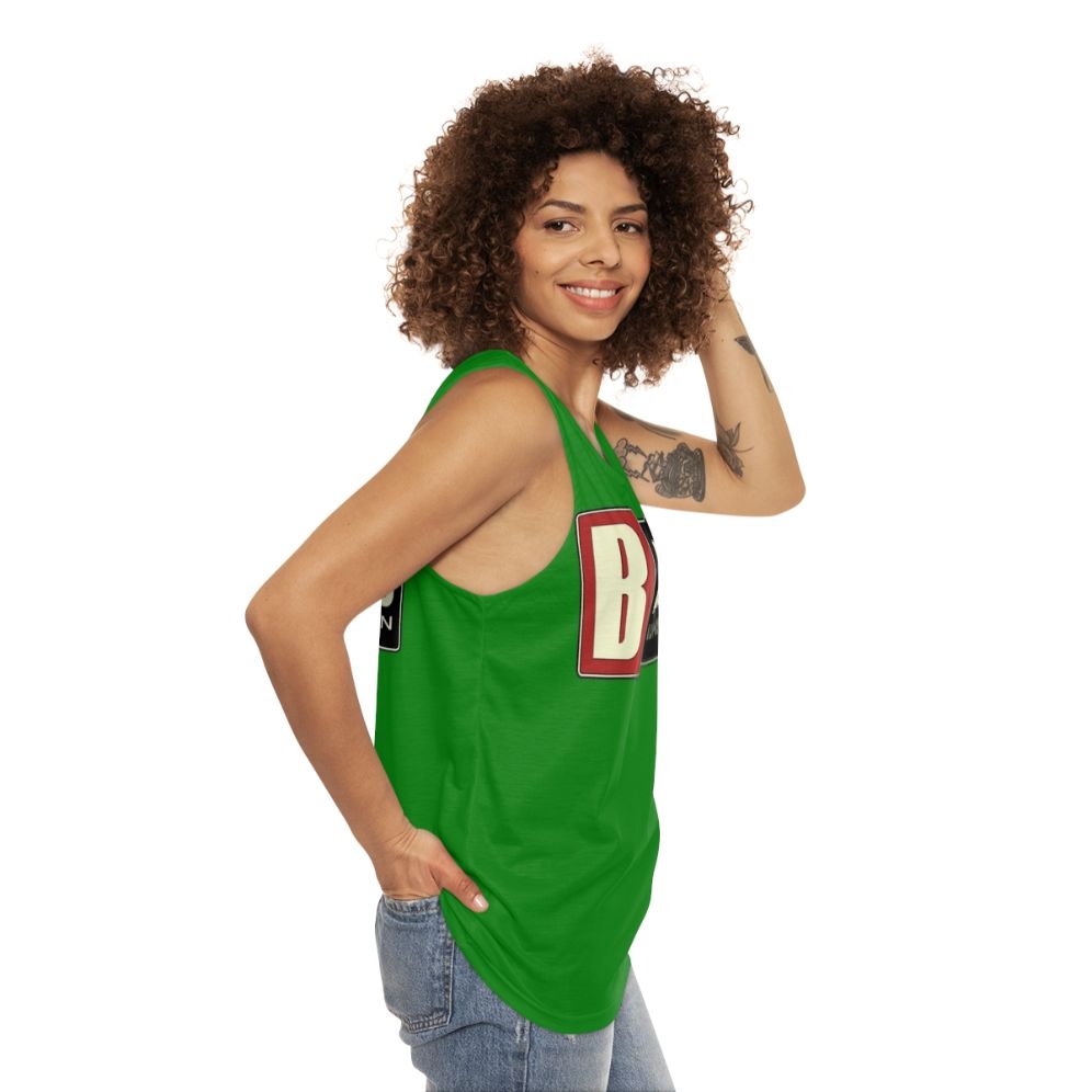 Vintage British Unisex Tank Top - women side