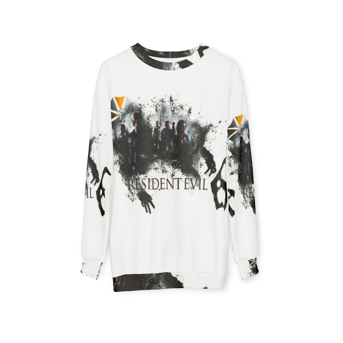 Resident Evil 6 Biohazard Themed Sweatshirt - hanging